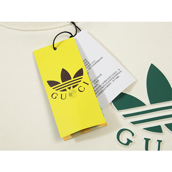グッチ × アディダスコピー スウェット長袖 Tシャツ