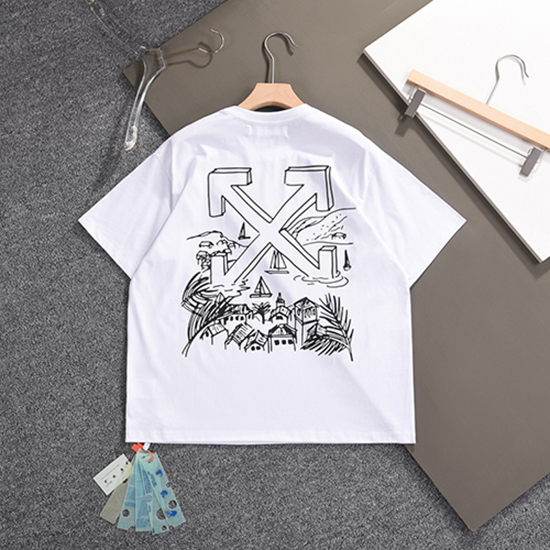 オフホワイト コピー オーバーSIZE 半袖 Tシャツの通販