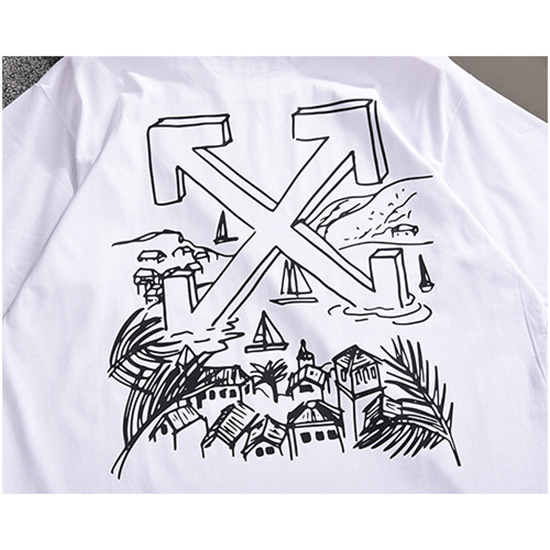 オフホワイト コピー オーバーSIZE 半袖 Tシャツの通販