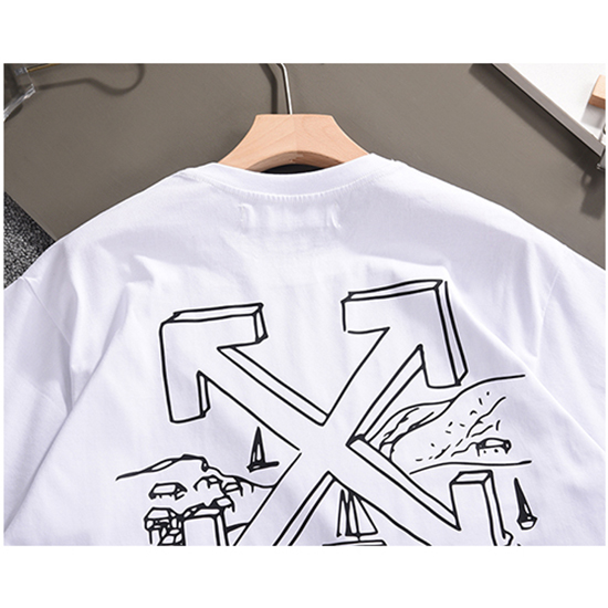 オフホワイト コピー オーバーSIZE 半袖 Tシャツの通販