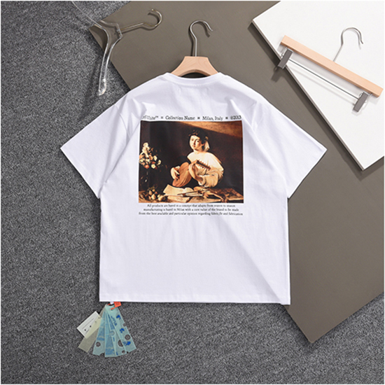 オフホワイト コピー  オーバーSIZE  半袖 Tシャツの通販
