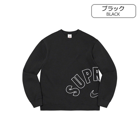 シュプリームスーパーコピー × ナイキ コピー   スウェット長袖 Tシャツ
