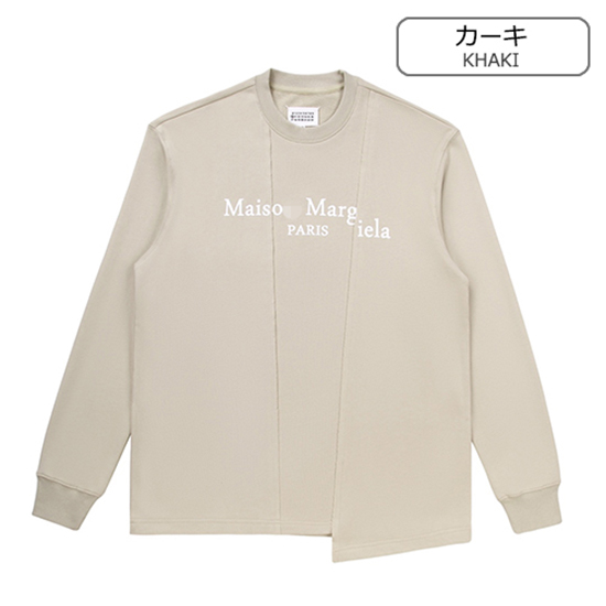 マルタンマルジェラ コピー スウェット長袖 Tシャツ