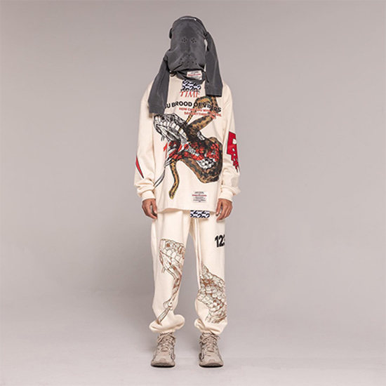 アルアルアル123 コピー スウェット長袖 Tシャツ