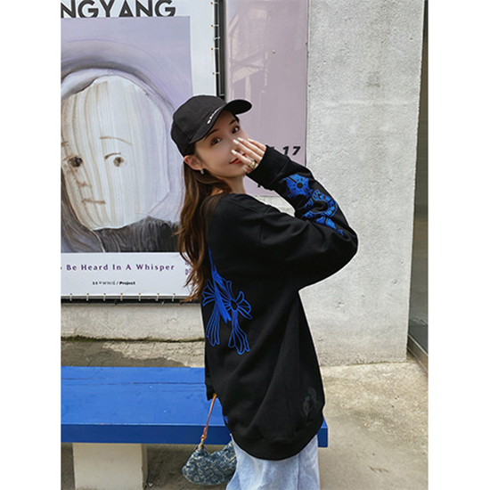 クロムハーツ メンズ レディース  長袖 Tシャツ  ロンT偽物