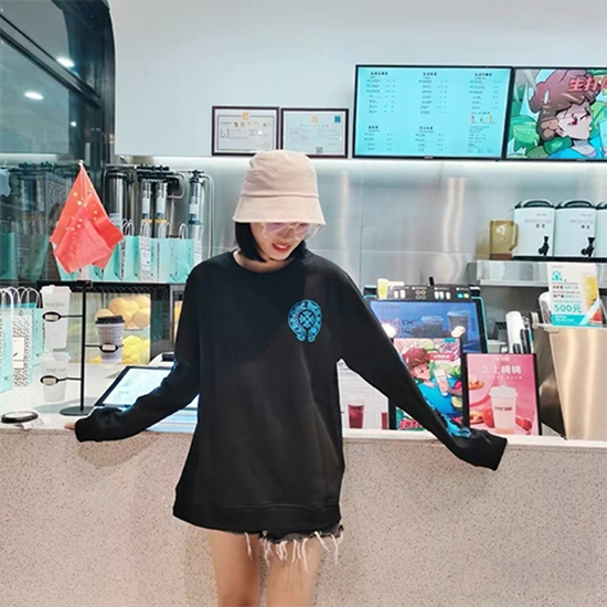 クロムハーツ メンズ レディース  長袖 Tシャツ  ロンT偽物