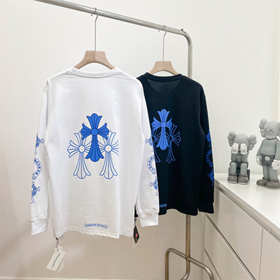 クロムハーツ メンズ レディース  長袖 Tシャツ  ロンT偽物