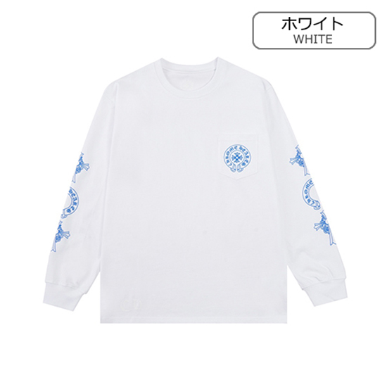 クロムハーツ メンズ レディース  長袖 Tシャツ  ロンT偽物