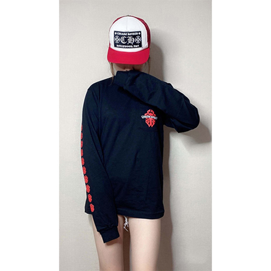 クロムハーツ メンズ レディース  長袖 Tシャツ  ロンTスーパーコピー
