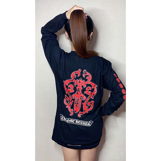 クロムハーツ メンズ レディース  長袖 Tシャツ  ロンTスーパーコピー