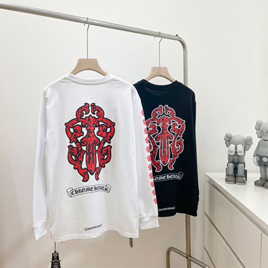 クロムハーツ メンズ レディース  長袖 Tシャツ  ロンTスーパーコピー