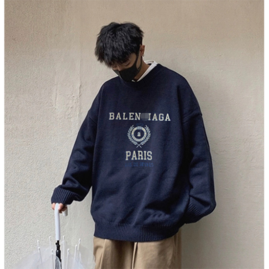 バレンシアガコピー スウェット長袖 Tシャツ