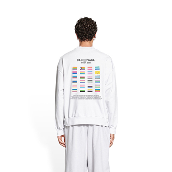 バレンシアガコピー スウェット長袖 Tシャツ高品質