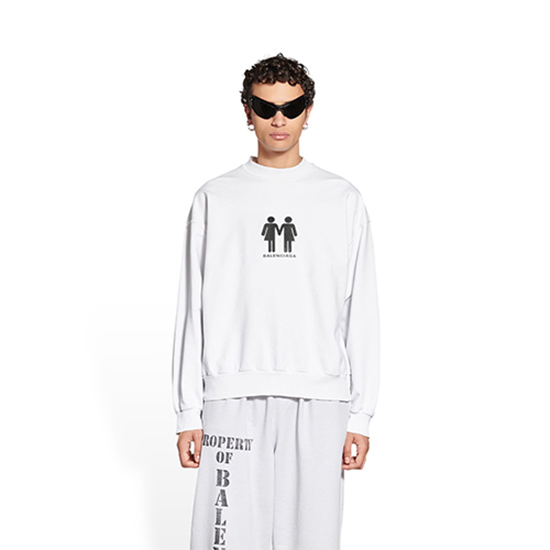 バレンシアガコピー スウェット長袖 Tシャツ高品質