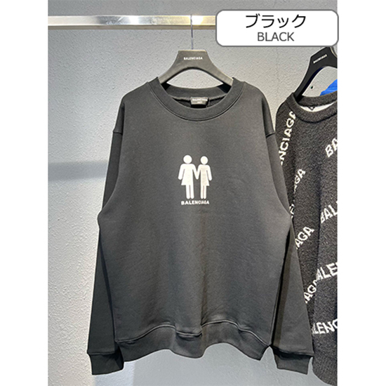 バレンシアガコピー スウェット長袖 Tシャツ高品質