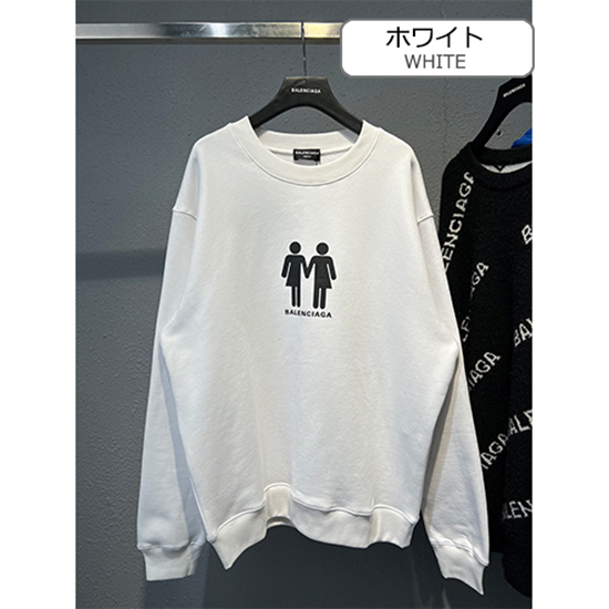 バレンシアガコピー スウェット長袖 Tシャツ高品質