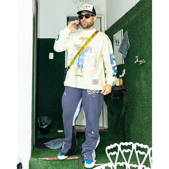 フィアオブゴッドスーパーコピー ×アルアルアル123コピー  長袖 Tシャツ  ロンT