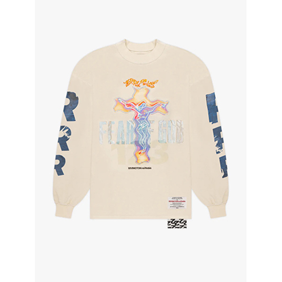 フィアオブゴッドスーパーコピー ×アルアルアル123コピー  長袖 Tシャツ  ロンT
