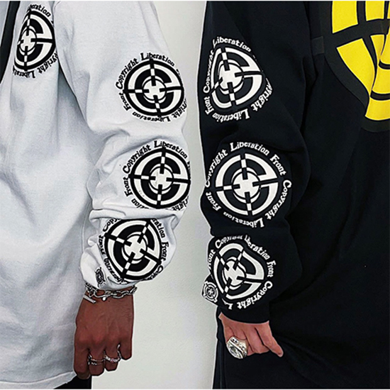 READYMADE TARGETコピー 長袖 Tシャツ ロンT