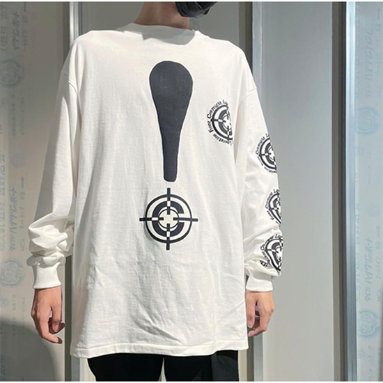 READYMADE TARGETコピー 長袖 Tシャツ ロンT
