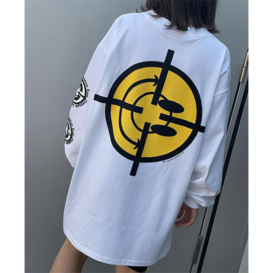 READYMADE TARGETコピー 長袖 Tシャツ ロンT