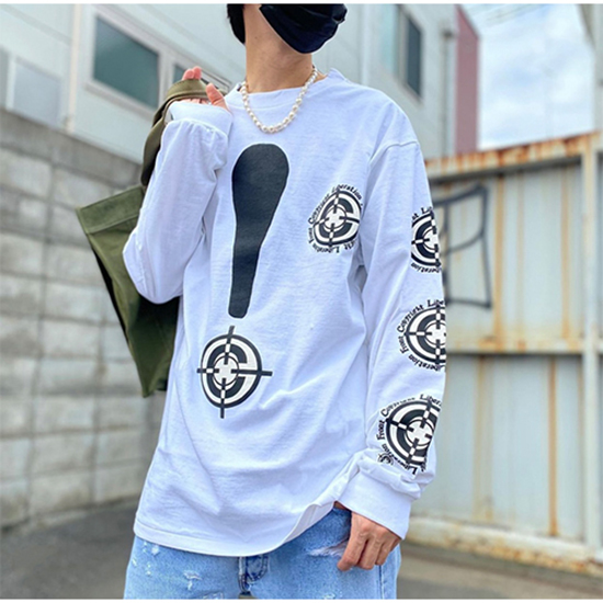 READYMADE TARGETコピー 長袖 Tシャツ ロンT