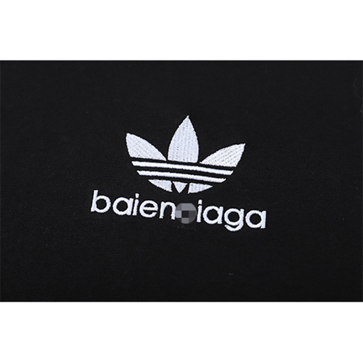バレンシアガスーパーコピー × アディダス コラボ 長袖 Tシャツ ロンT