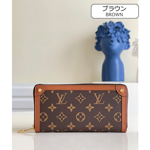 ルイヴィトンコピーM80558 Trunk ファスナ付き 長財布