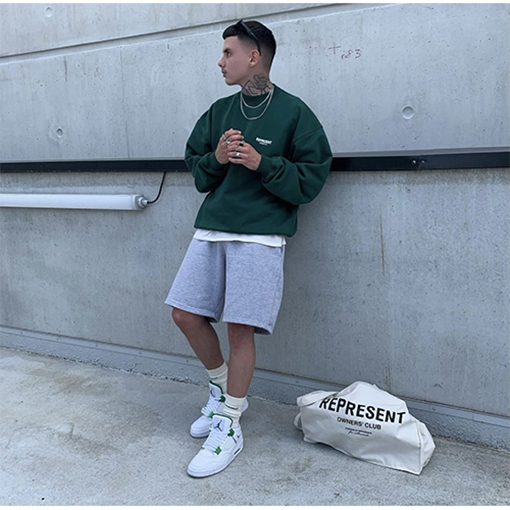 リプレゼント コピースウェット長袖 Tシャツ