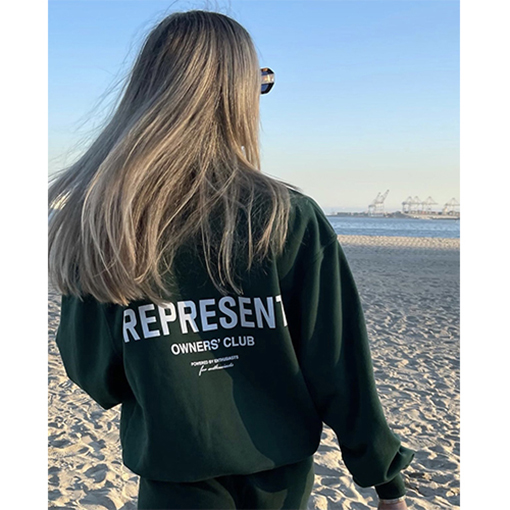 リプレゼント コピースウェット長袖 Tシャツ