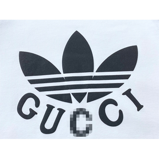 グッチ スーパーコピー× アディダス コラボ  スウェット長袖 Tシャツ