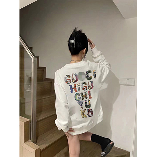 グッチ コピースウェット長袖 Tシャツ