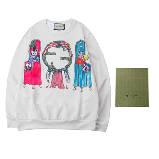 グッチ コピースウェット長袖 Tシャツ