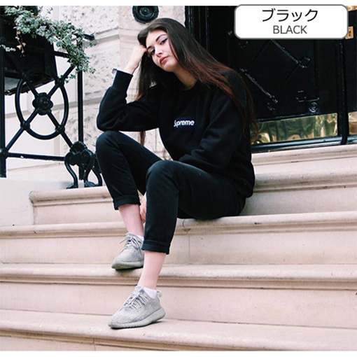 シュプリーム偽物ボックスロゴ スウェット長袖 Tシャツ