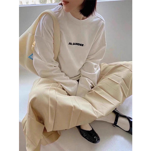 ジルサンダースーパーコピー スウェット長袖 Tシャツ