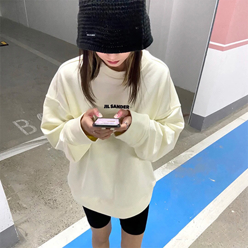 ジルサンダースーパーコピー スウェット長袖 Tシャツ