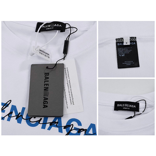 バレンシアガ偽物メンズ レディース 長袖Tシャツ