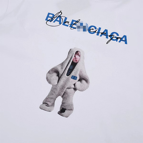 バレンシアガ偽物メンズ レディース 長袖Tシャツ
