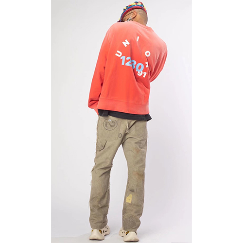 アルアルアル123スーパーコピー×UNIONメンズ レディース 長袖 スウェットTシャツ