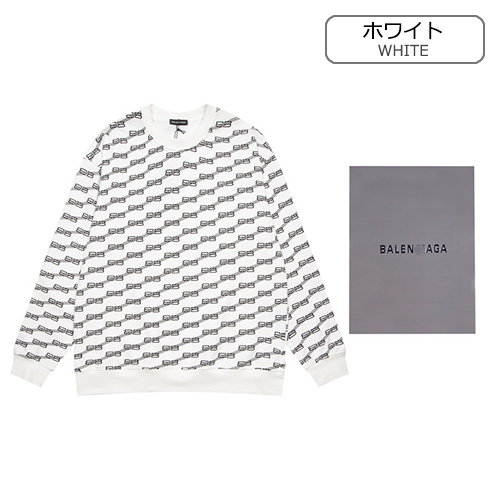 バレンシアガメンズ レディース 長袖　スウェットTシャツ偽物