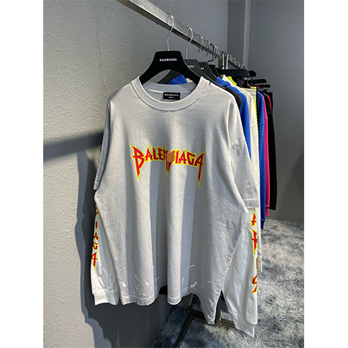 バレンシアガメンズ レディース 長袖Tシャツスーパーコピー