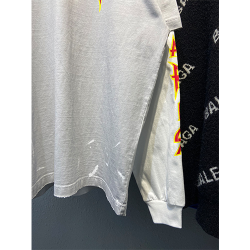 バレンシアガメンズ レディース 長袖Tシャツスーパーコピー