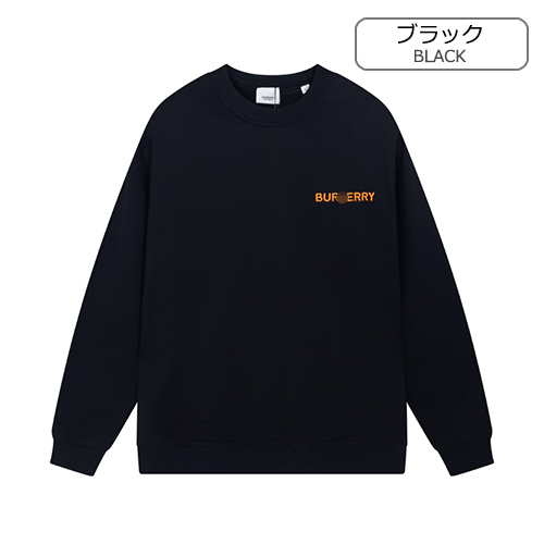 バーバリー激安メンズ レディース 長袖 スウェットTシャツ