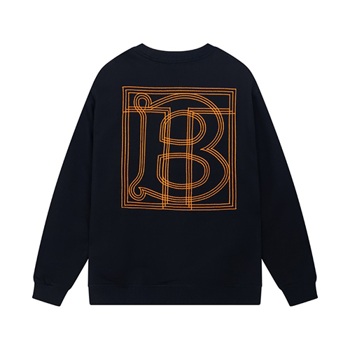バーバリー激安メンズ レディース 長袖 スウェットTシャツ