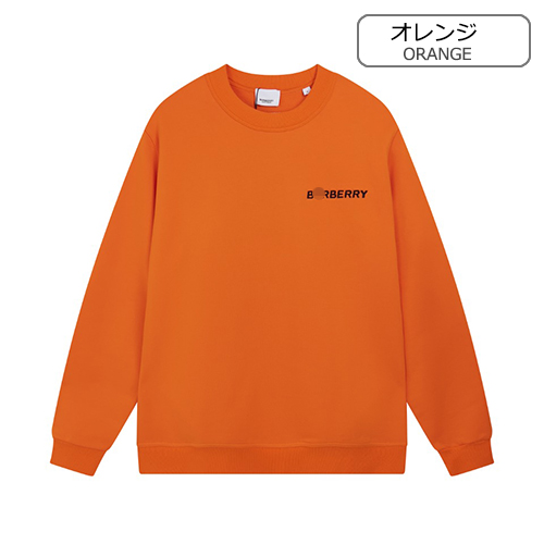 バーバリー激安メンズ レディース 長袖 スウェットTシャツ