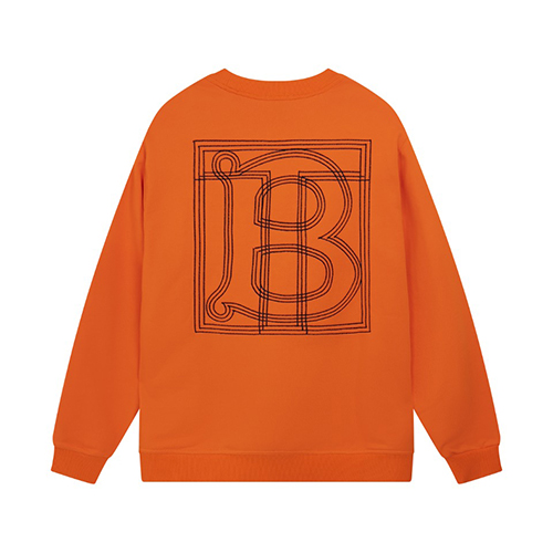 バーバリー激安メンズ レディース 長袖 スウェットTシャツ