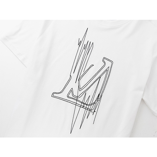 ルイヴィトン偽物メンズ レディース 半袖Tシャツ