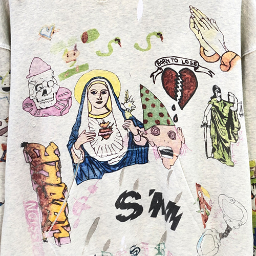 セント マイケル 偽物フード Tシャツ パーカー