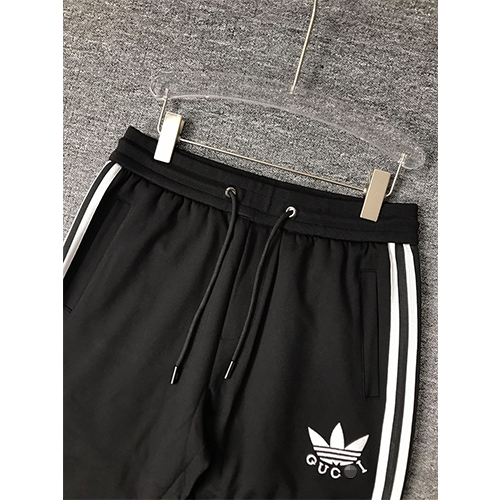 グッチ × アディダス メンズ  ファッション スウェット パンツ