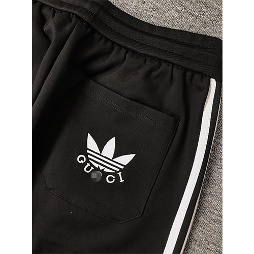 グッチ × アディダス メンズ  ファッション スウェット パンツ